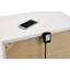 Table de chevet avec chargeur USB et 2 tiroirs