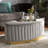 Velvet Ottoman-113109167