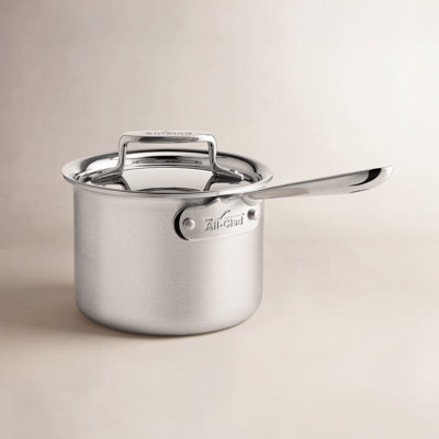 All-Clad D5 Stainless® Brushed Saucepan with Lid
