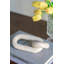 6.5X3X1" Small Decorative Two-Link Marble Chain With Elegant Cream Finish