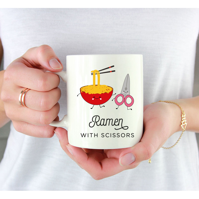 Tasse à café Funny Food pun, Nouilles ramen