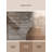 Machine Washable Peoro Sleek & Chic Modern Rug in Beige – Beige Binding-390475455