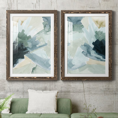 " Shadow Breeze I " 2 - Pieces Painting Print