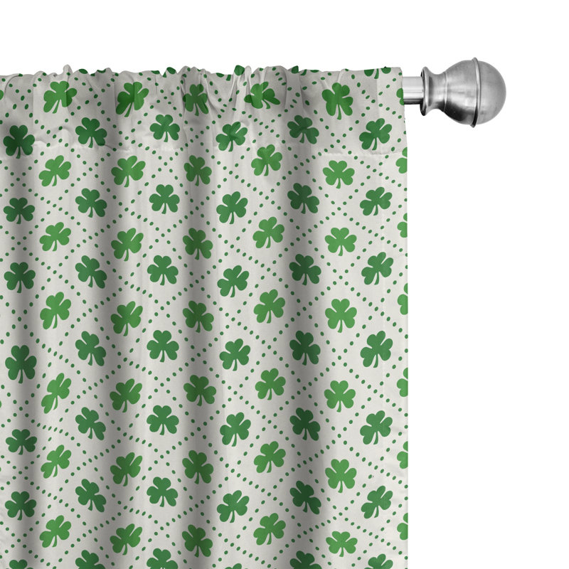 Semi-Sheer Rod Pocket Curtain Panels, 28" x 63"