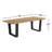 Langleyville Rectangular Outdoor Dining Table