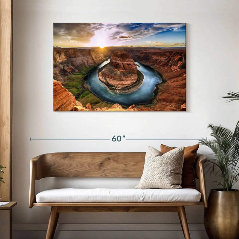 Alvord Horseshoe Bend Sunrise, 30" H x 45" W