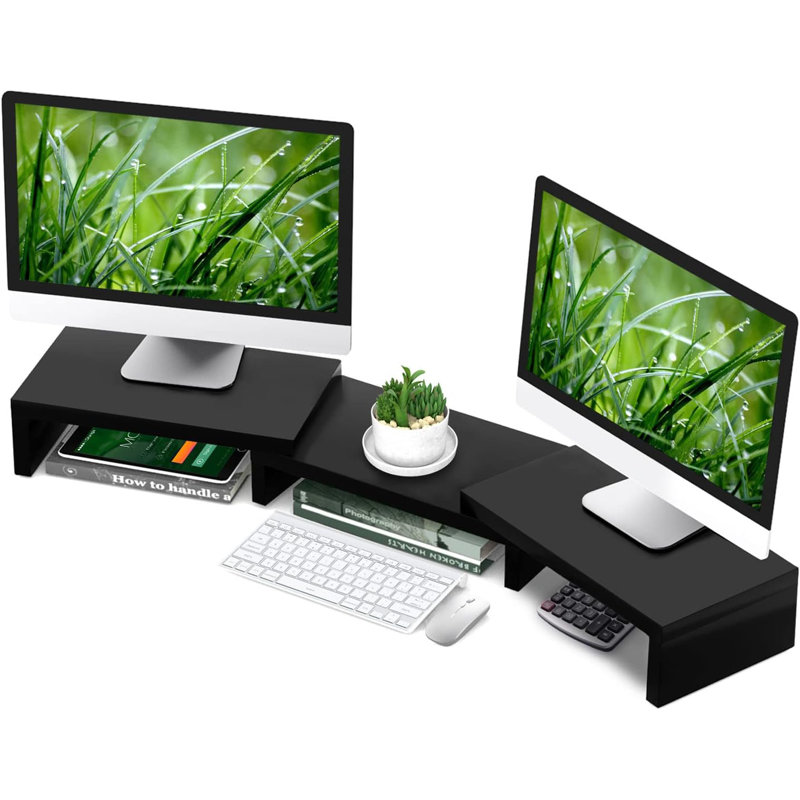 Support de bureau double