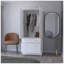 Armoire Prescott, avec 2 portes, 3 tiroirs et 1 tringle-620825001