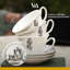 Alice In Wonderland Ceramic Teacup and Saucer-89543061