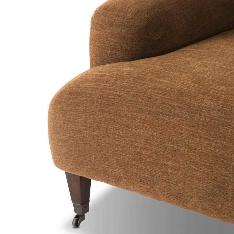 Kent Sofa, Laughlin Ochre Polyester Blend