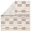 Tapis de couloir crème géométrique tissé à la machine Latitude Run® (2 pi 8 po x 8 pi)-935448946