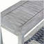 Console Eucalyptus, gris argenté