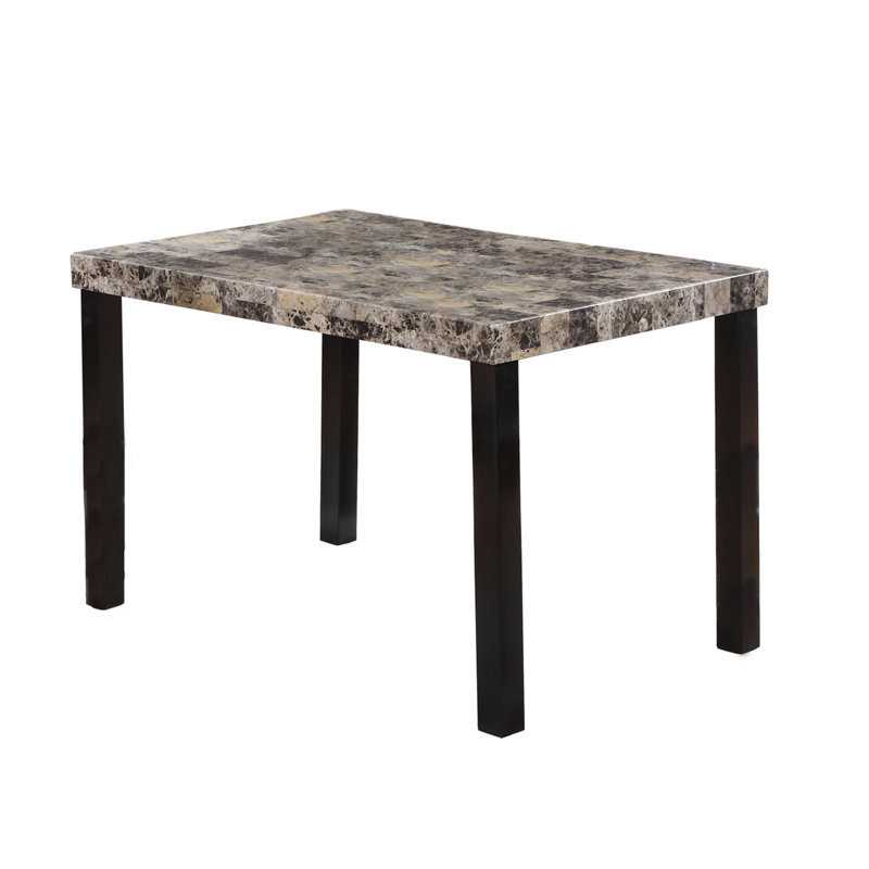 Tellara Faux Marble Top Dining Table