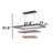 3 Tiers Rectangle LED Chandelier-1090035763