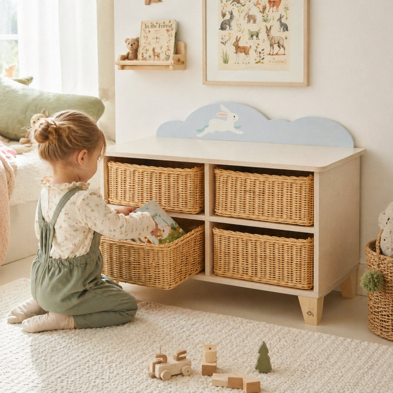 Unité de rangement Kids Bunny