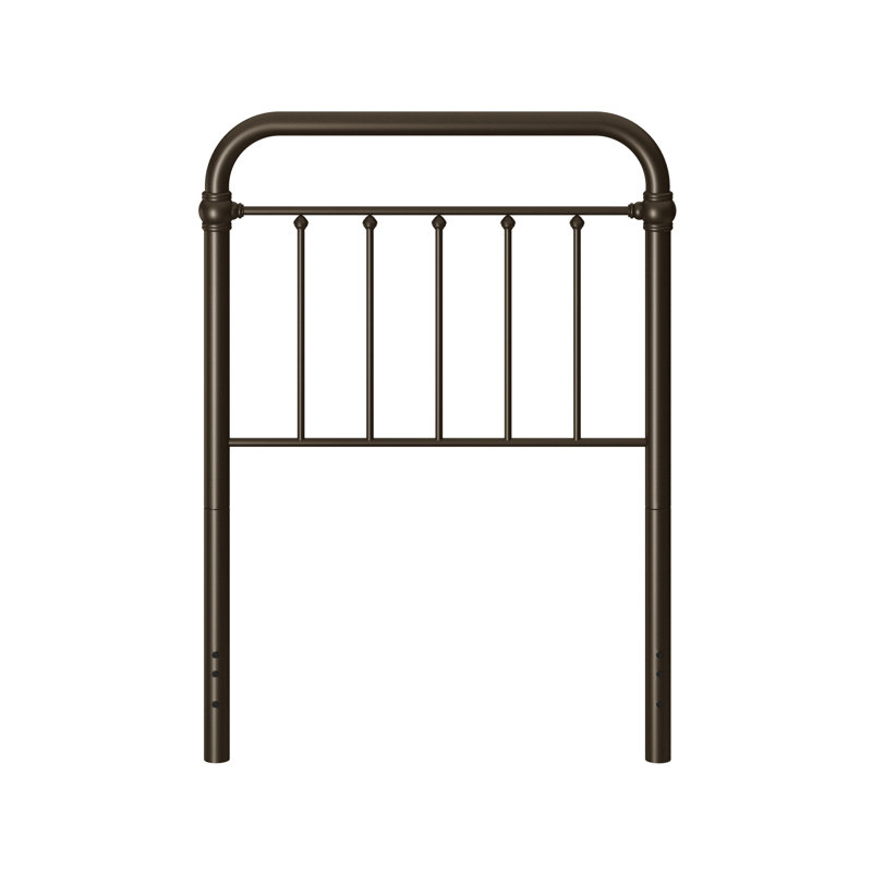 Shumacker Steel Slat Headboard, Twin, Dark Bronze