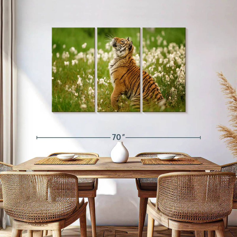 Brampt Tiger Cub, 36" H x 57" W