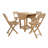 SET-291 SEACREST COUNTER TABLE 5-PC SET