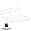 Chambre à coucher Zen Alpha - Lit plateforme avec tête de lit et tables de chevet (2) - Assemblage facile, aucun sommier requis-1612984964-1612984967-1640351595