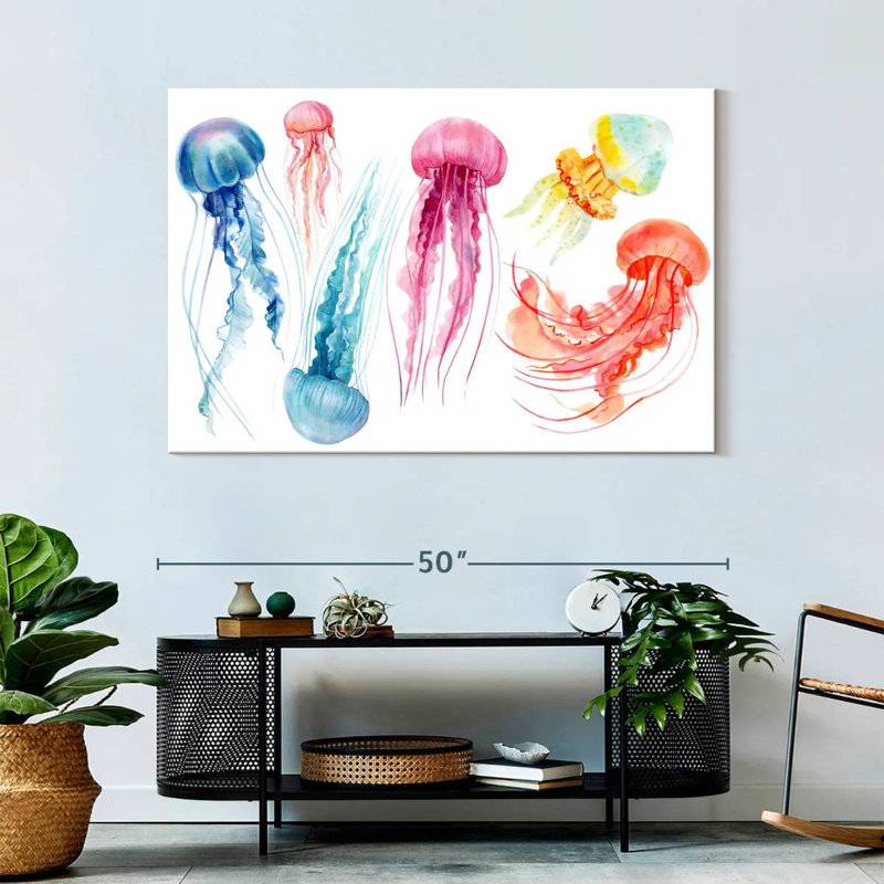 Brampt Dreamy Jellyfish, H 32 po x l 48 po