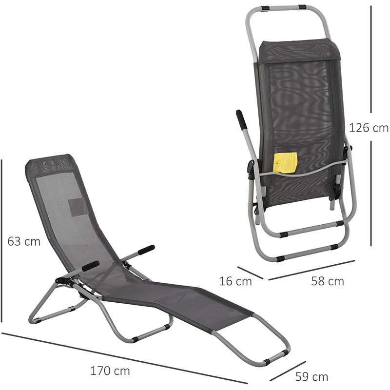 Pachero 170cm Long Reclining Single Chaise