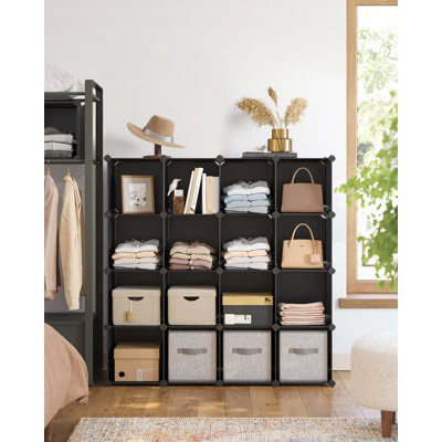 Brennon 125cm H x 153cm W Iron Standard Bookcase