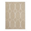 Renaissance Geometric Area Rug in Beige
