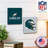 " Philadelphia Eagles " 2 - Pieces