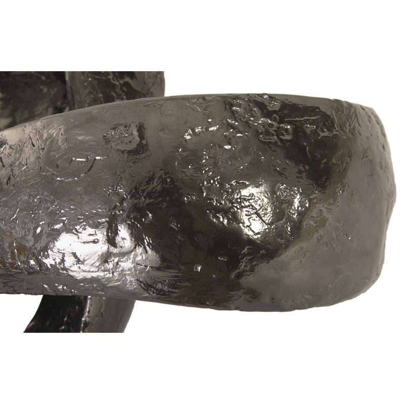 Table basse Trifoil, Argent