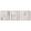 Oliver Gal Dusky Set Abstract - Hand-Laid Leaf Framed Canvas Art-1382126450-1382126463