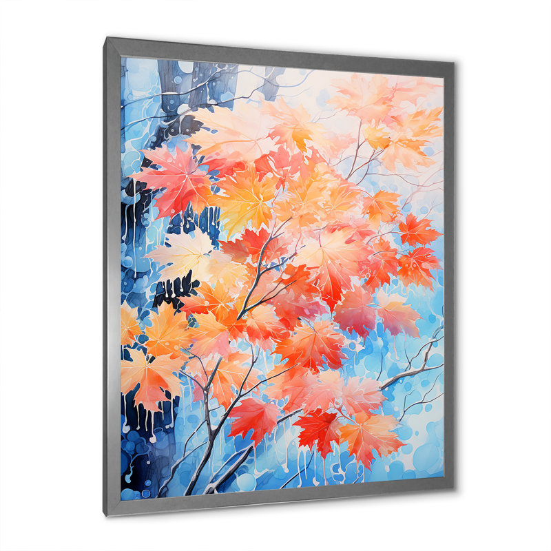 " Maples Whisper ", 44" H x 34" W x 1.5" D, Silver Picture Frame
