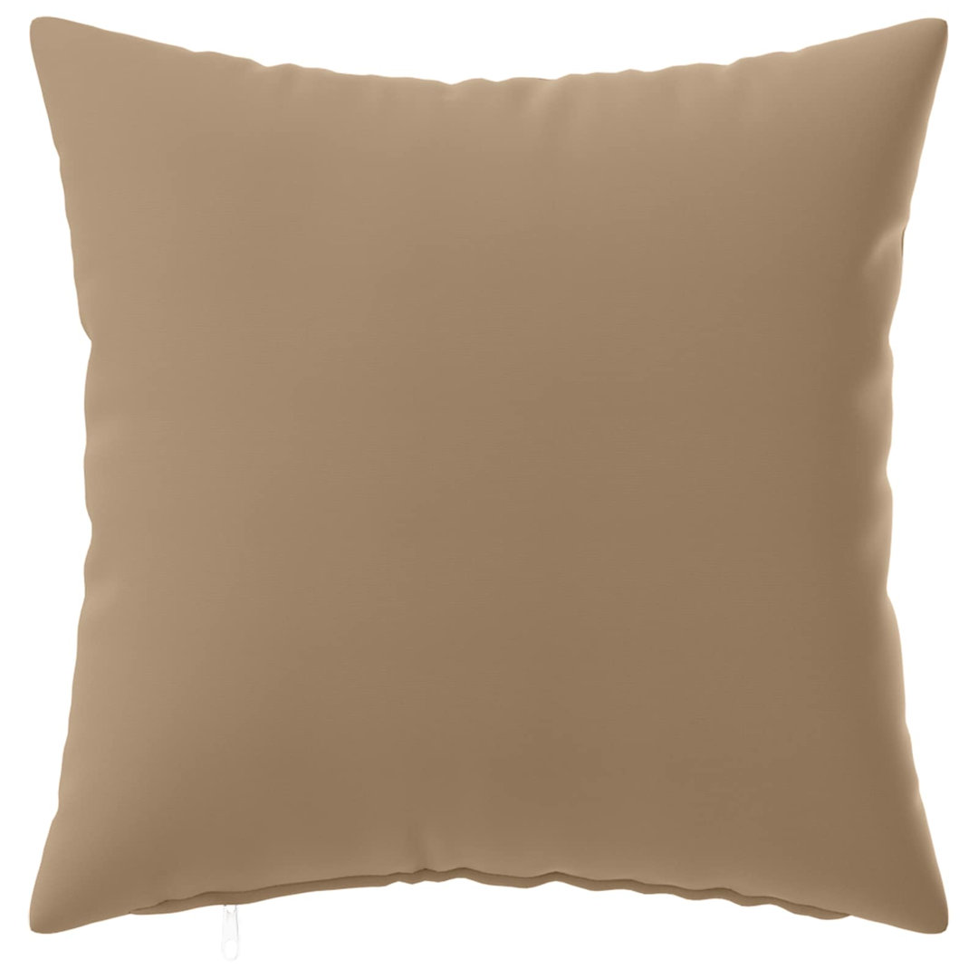 vidaXL - Cushion Cover - 50 x 50 cm - Brown - Image 2