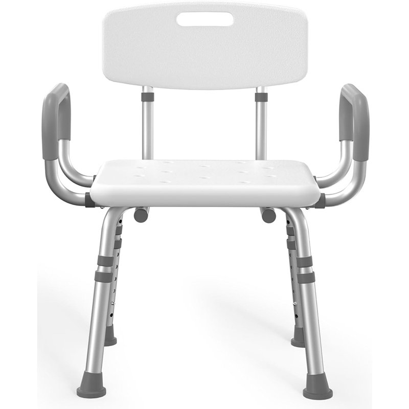 Shower Chair For Inside Shower With Arms And Back, FSA/HSA Eligi...
