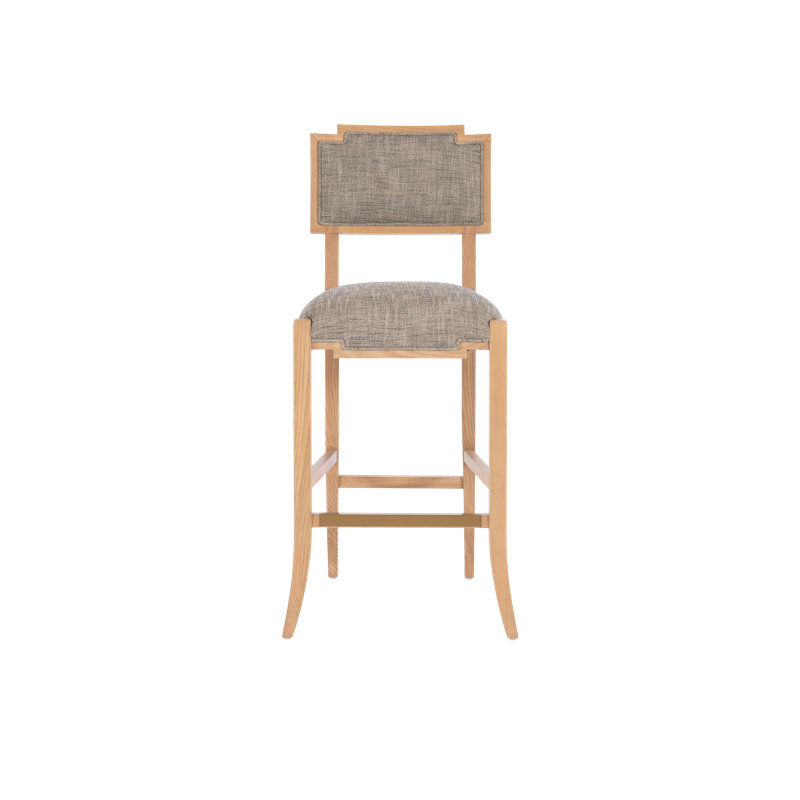 Melanie Blonde Bar Stool, Liller Tortoise, Bar Stool (31" Seat Height)