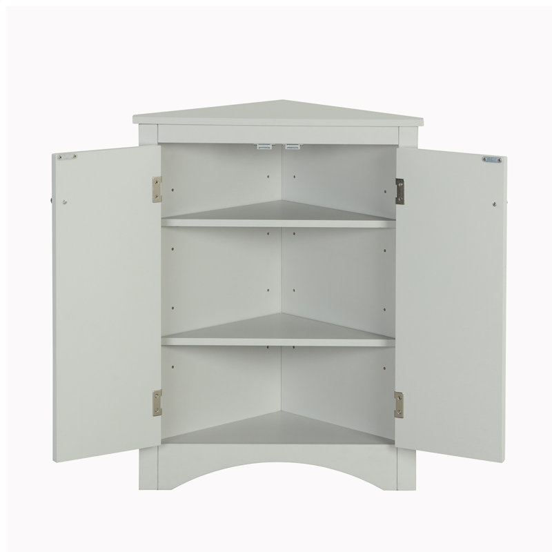 Wingman Freestanding Bathroom Cabinet, Gray