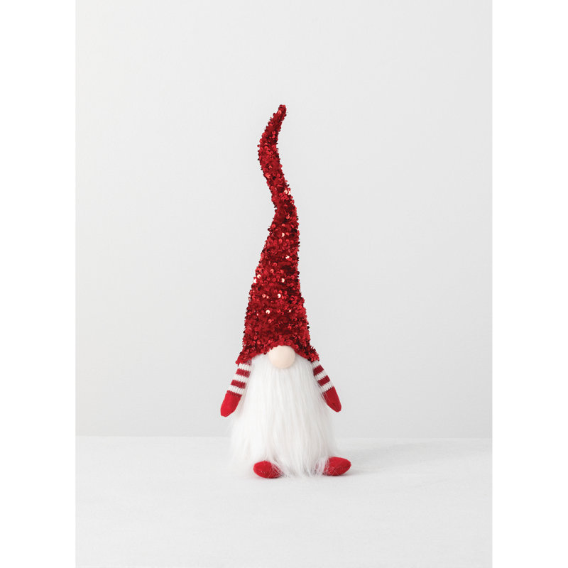 Figurine gnome à paillettes