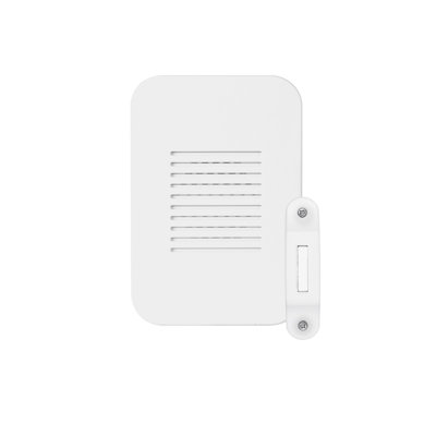 Primechime Plus 2 Mini- Video Compatible Doorbell Chime Kit With Decorative Button