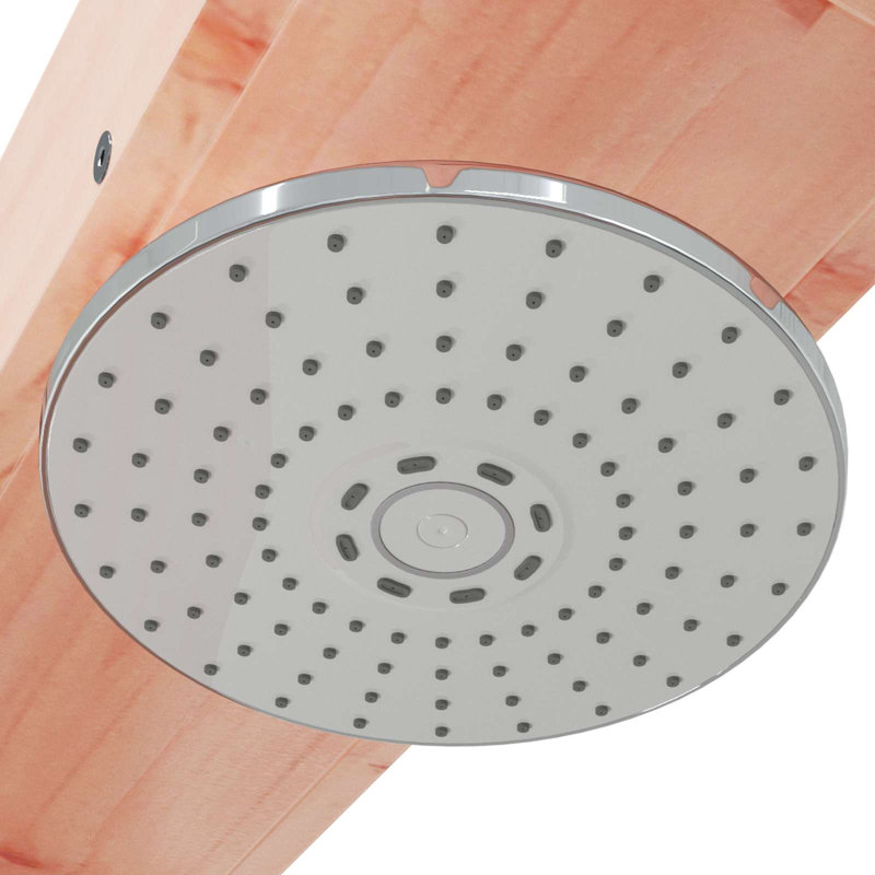 Outdoor Shower and Footwash Spout, Red Oak
