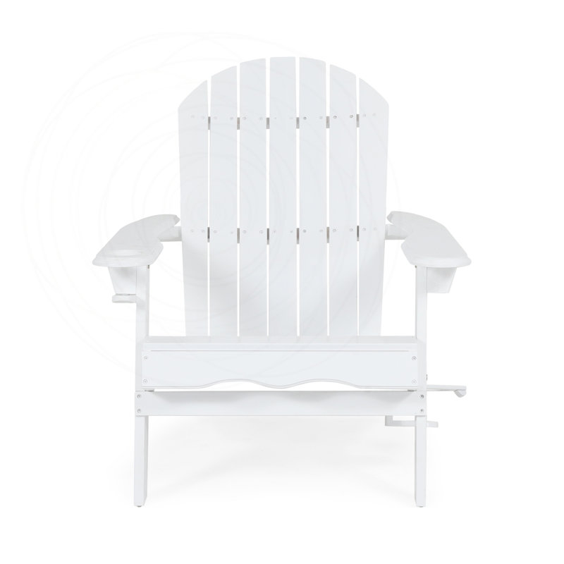 Chaise Adirondack pliante Bellwood avec porte-gobelets