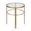 Glass Top End Table-1966517752