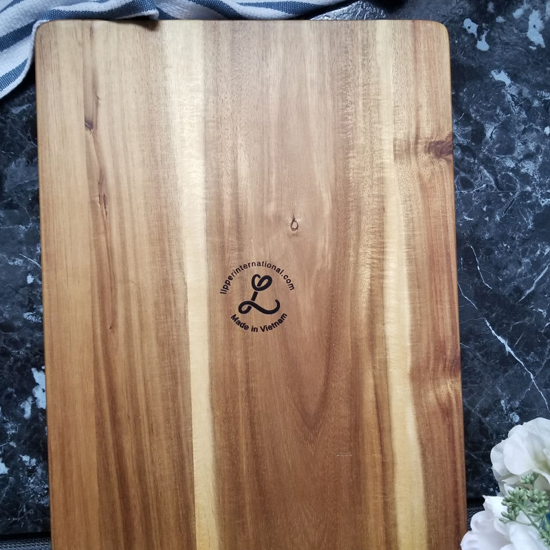Lipper International Acacia Wood Cutting Board