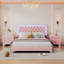 Ensemble de chambre à coucher 3 pièces Jenniferlynn, avec éclairage à DEL, ensemble de chambre à coucher grand, commode et table de chevet, ensembles de chambre à coucher 3 pièces-278661562