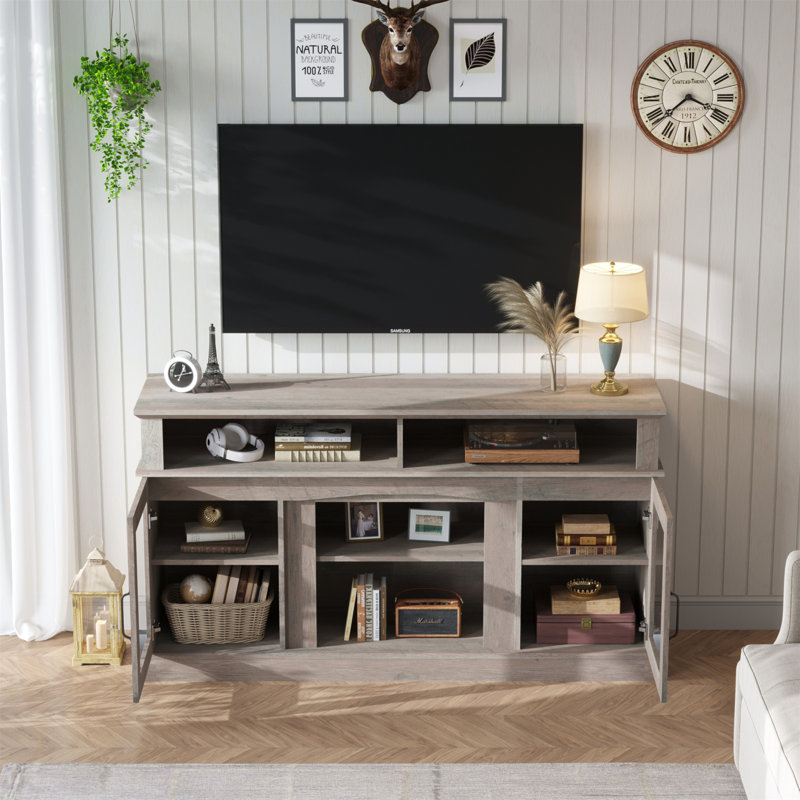 58.27'' Console Table, Barnwood