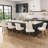 Swivel 24.00'' Counter Stool, Counter Height Bar Stools, 360°Swivel Upholstered Barstools with Back and Footrest for Kitchen Island, Solid Wood Legs-98346406