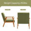 Fauteuil Dilnoza de 25,39 po de largeur-738886984