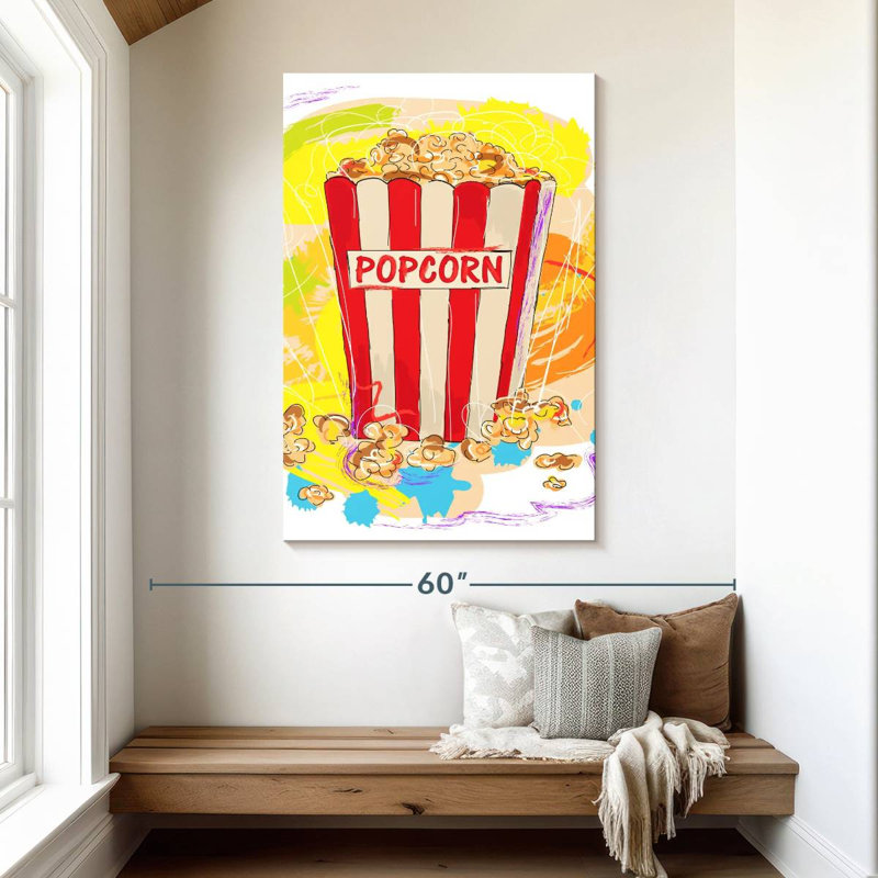 Yarlin Popcorn, 48" H x 32" W