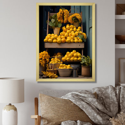 Cuba Citrus Harmony, reproduction d'art sur toile