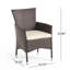 Ensemble de 2 chaises d'extérieur cloutées en osier Clementine-2116629981