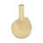 Boho Stoneware Vase with Handcrafted Texture 9" Tall Yellow Finish for Home Office Bedroom or Living Room Decor.
