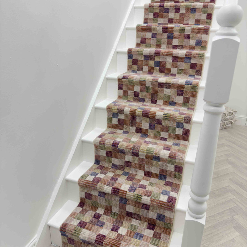 Stair Runner Abstract Area Rug, Stair Runner 66 x 570 cm